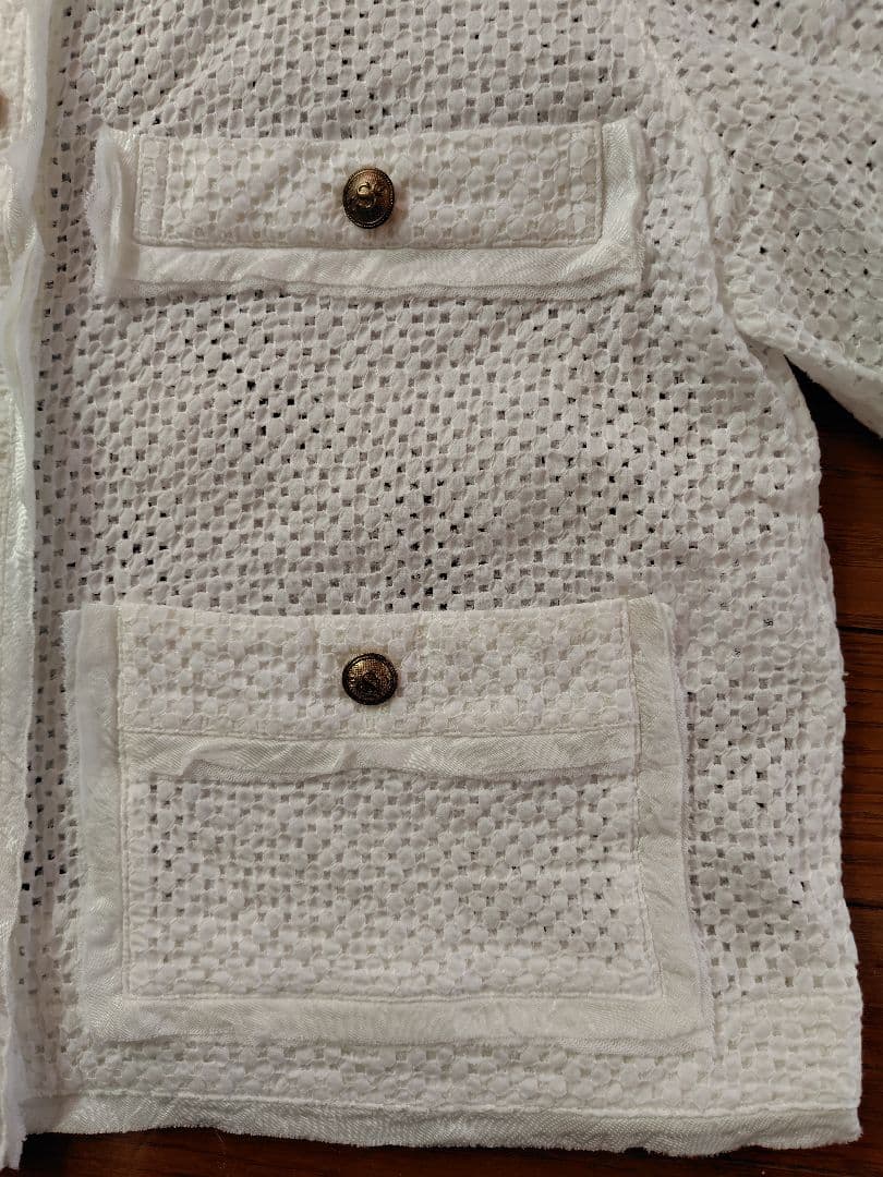 タイムセール　カレンソロジー　コットンエンブロイダリーブラウス