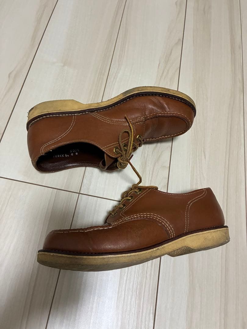 ビンテージ 黒タグ チペワ オックスフォード ローカット モカシン ブーツ