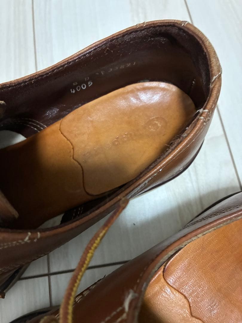 ビンテージ 黒タグ チペワ オックスフォード ローカット モカシン ブーツ