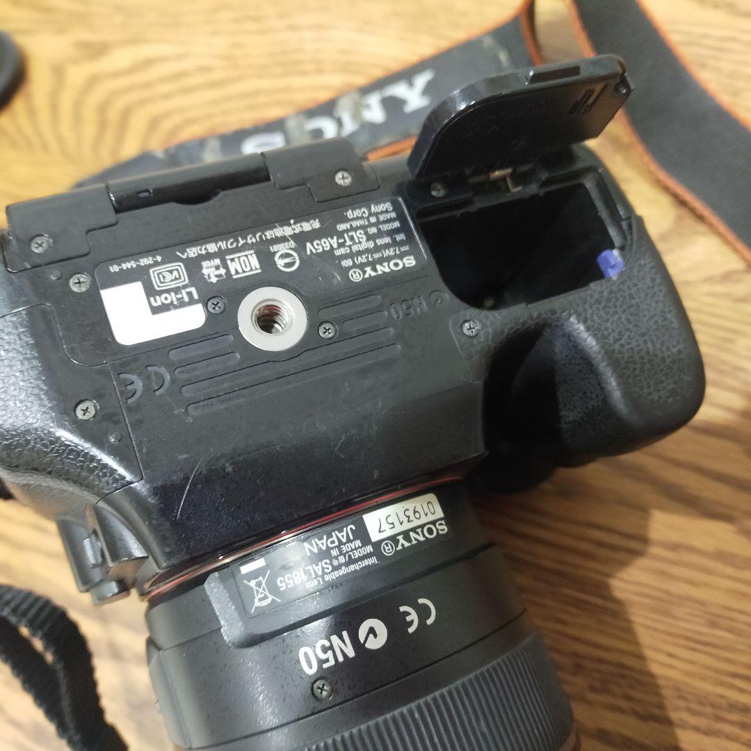 SONY α65 デジタル一眼レフ+レンズ 3.5-5.6/18-55 SAM