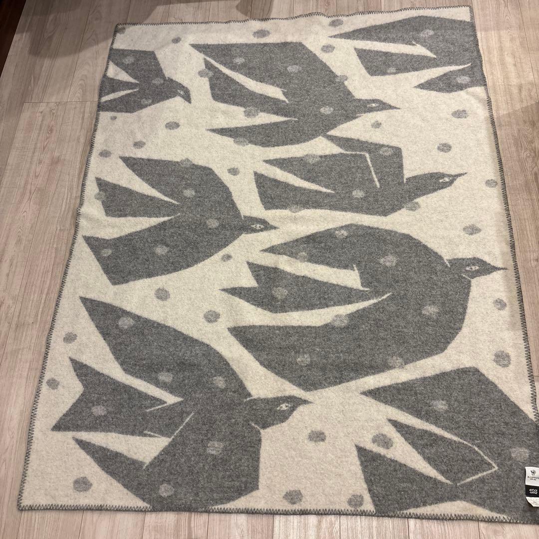 ミナペルホネン KLIPPAN ウールブランケット