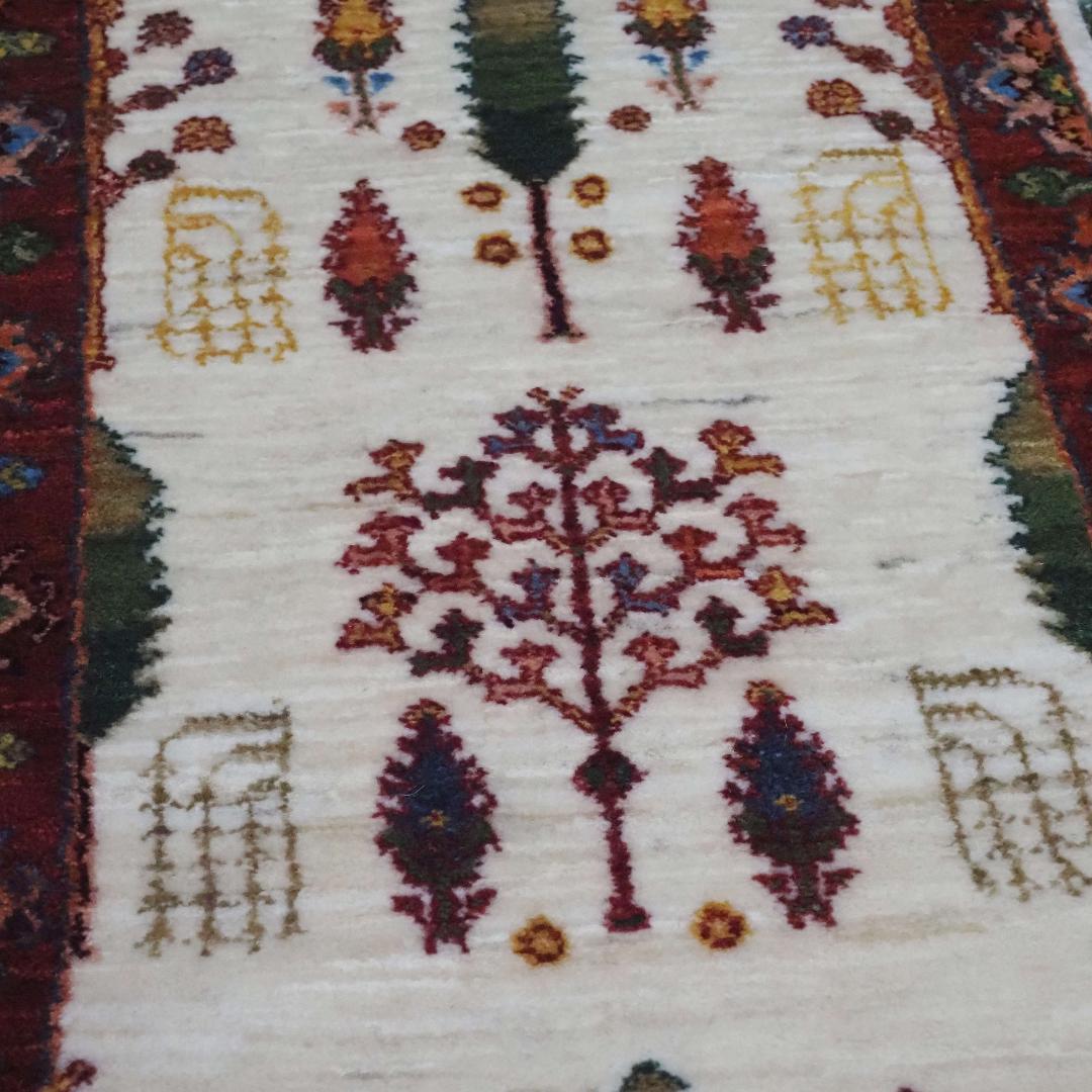 ゾランヴァリ　ギャッベ（ロングサイズ）・ルリバフ