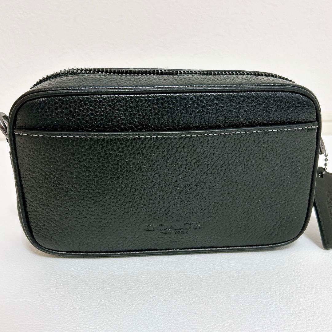 極美品 コーチ ジェイデン ショルダーバッグ クロスボディ 2way レザー 黒