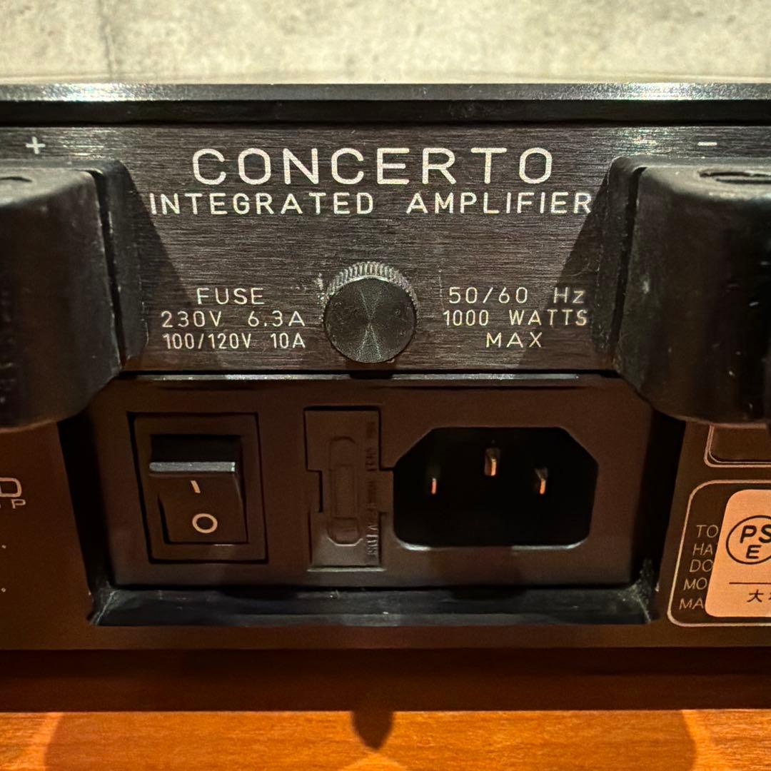 JEFF ROWLAND CONCERTO INTEGRATED 美品