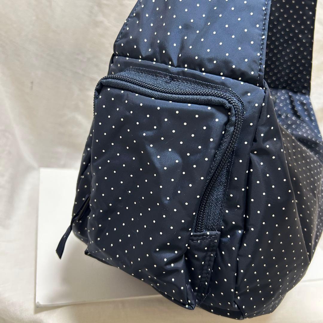 希少　美品　HEAD PORTER ポーター　ショルダーバッグ　ドット　水玉
