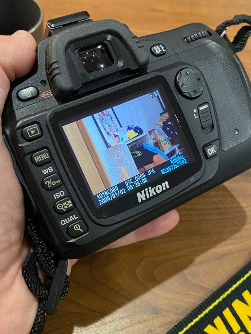 Nikon D80 デジタル一眼 AF NIKKOR 70-300 5078枚