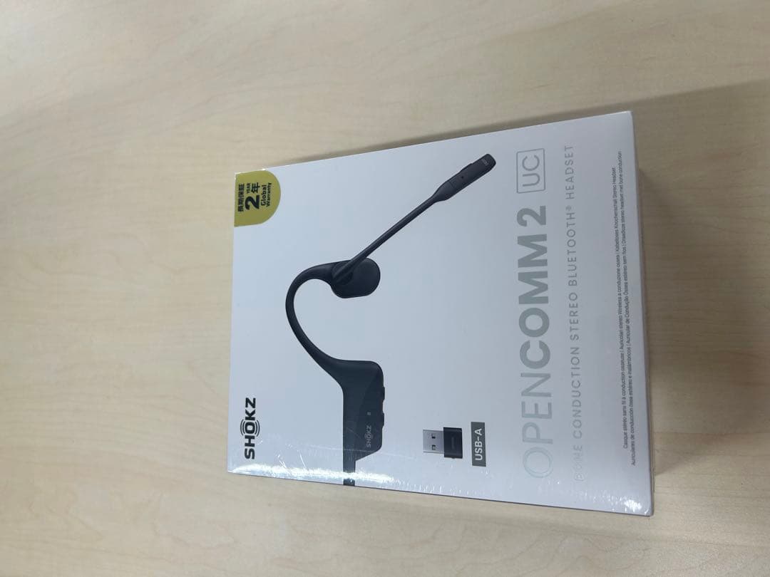 SHOKZ OPENCOMM 2 骨伝導イヤホン
