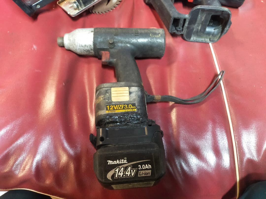 ナショナル　旧型充電工具　４種　マキタアダプター付