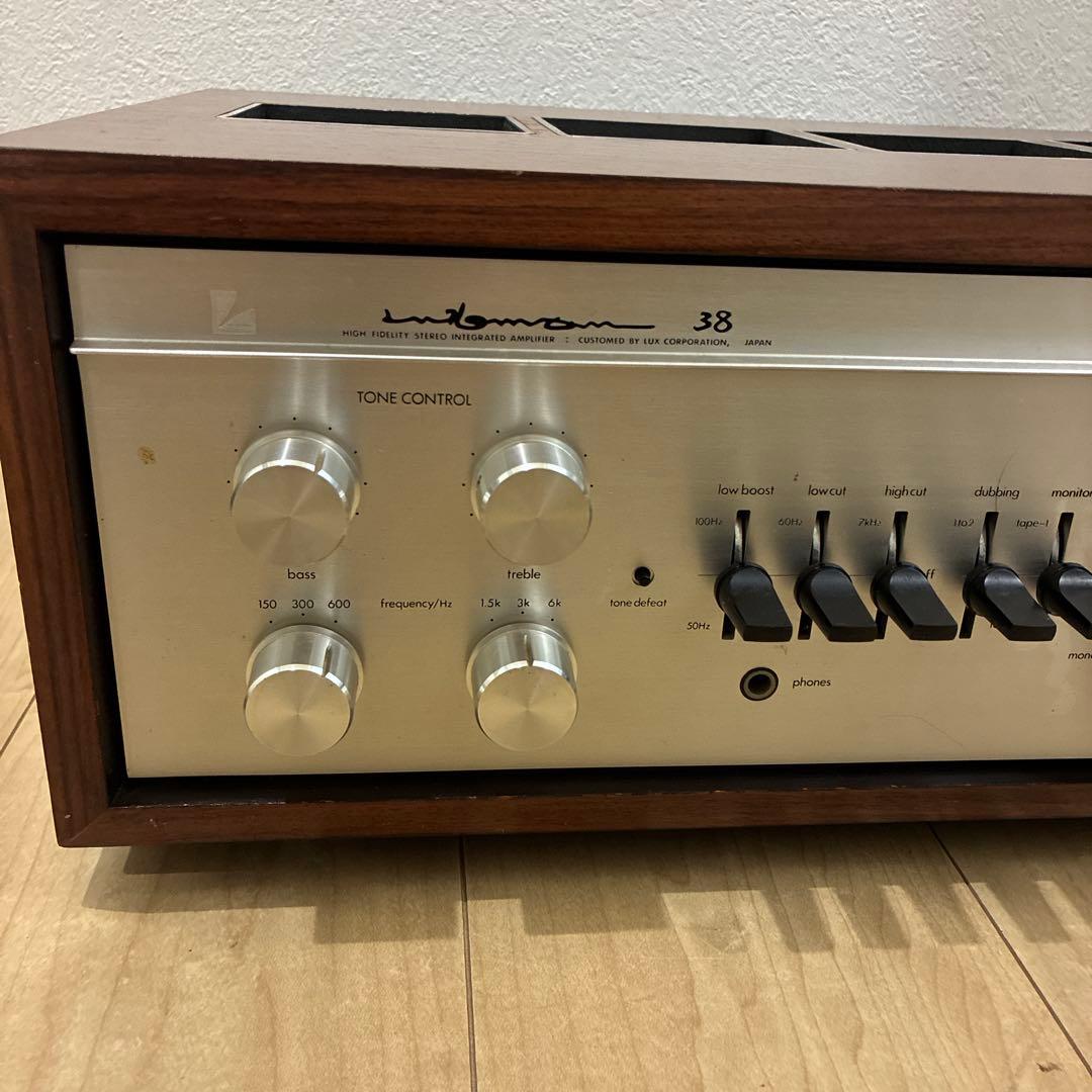 LUXMAN/ラックスマン LX38 真空管プリメインアンプ　動作良好です