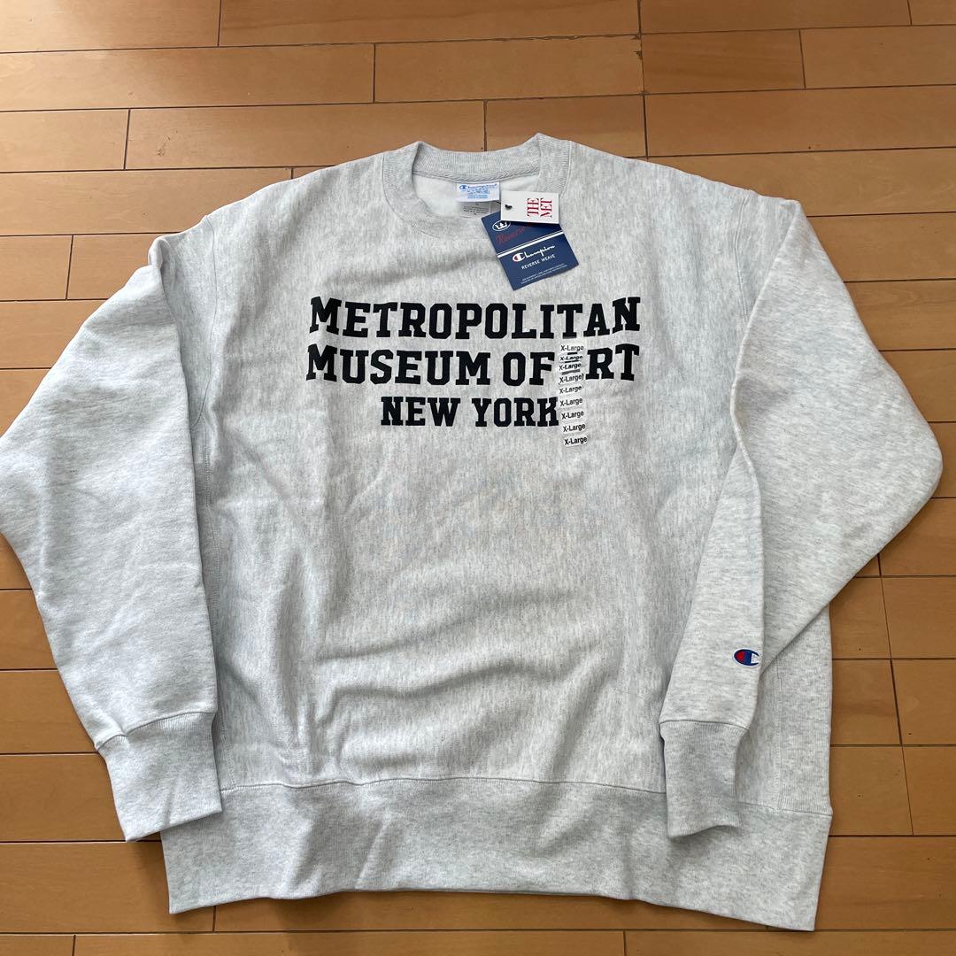 メトロポリタン美術館 限定 リバースウィーブ 新品未着用 XL チャンピオン