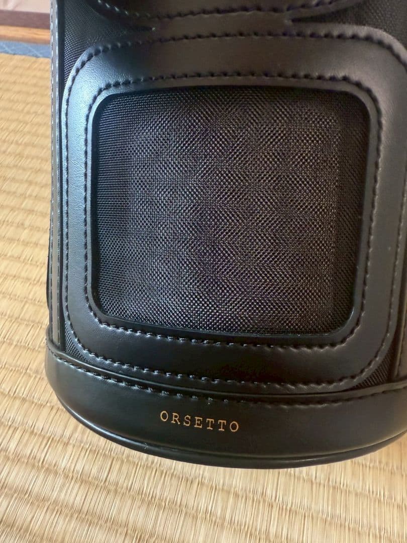 ポ*☆様 ORSETTO 黒 シアーバッグ　☆美品☆