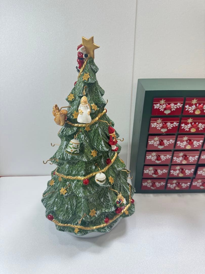 【超美品】ビレロイ ボッホ クリスマス アドベントカレンダー 陶器 インテリア