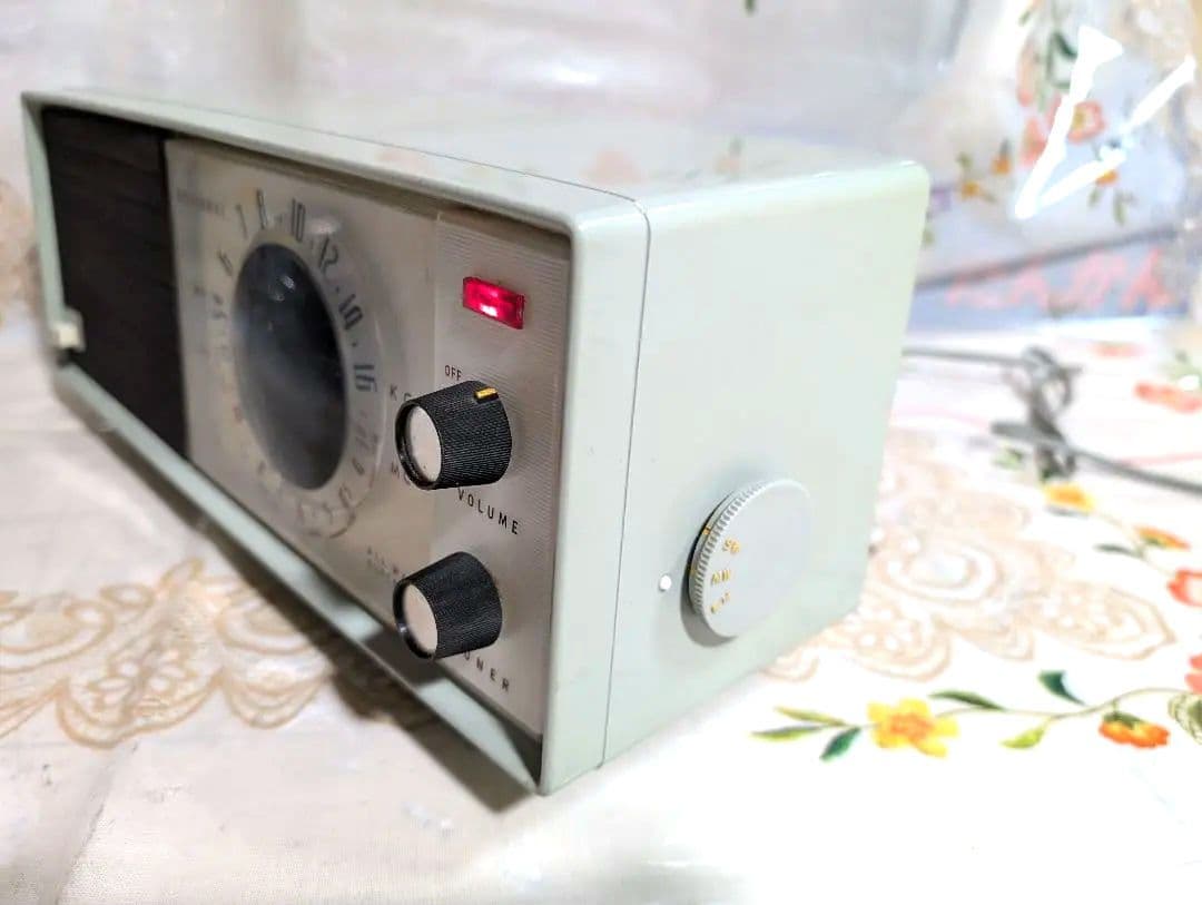 美品！昭和レトロ真空管ラジオ　bluetooth付　AX-430