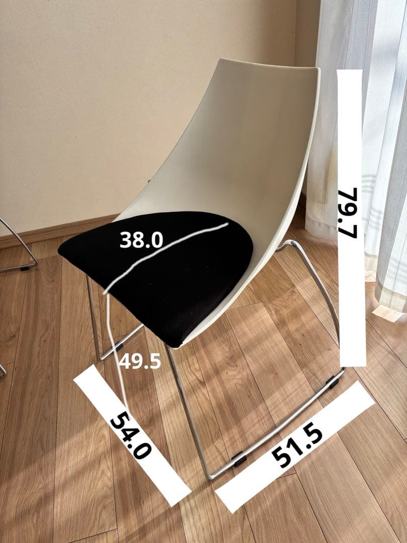【dodo】ダイニングチェア　2脚セット