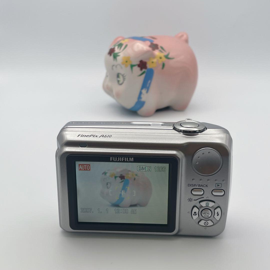 【美品】FUJIFILM FinePix A610 動作確認済