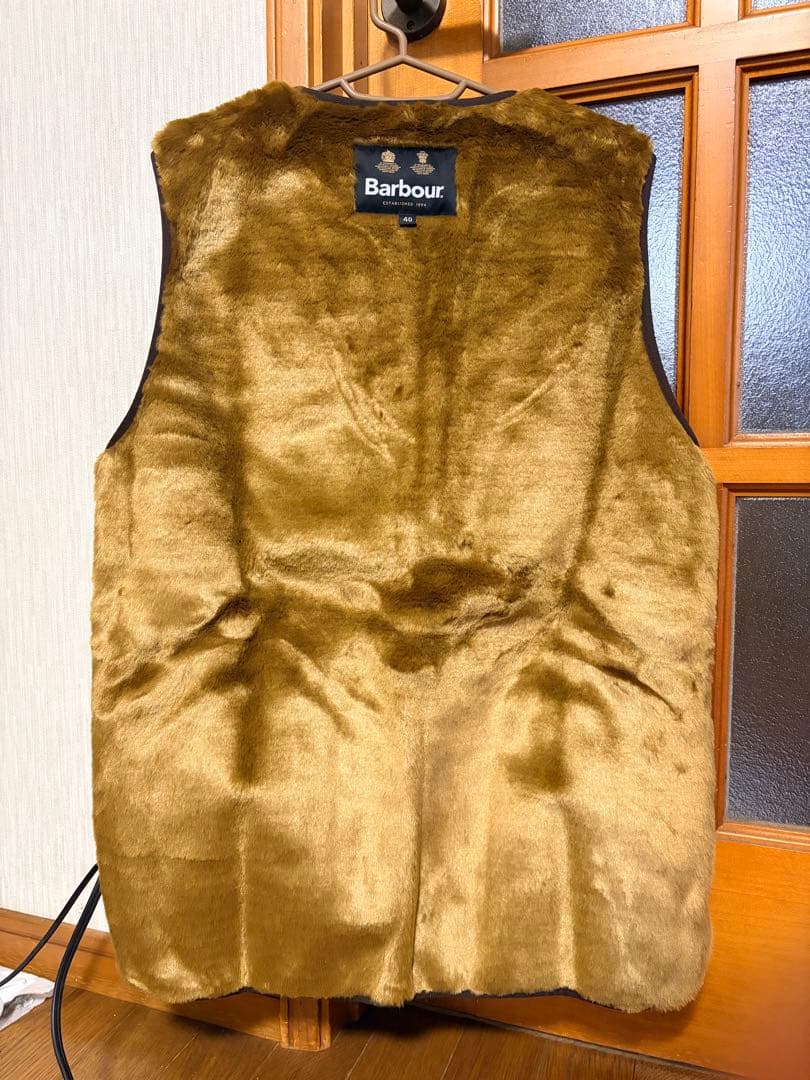 【新品未使用】Barbour バブアー　40 ファー ライナー ベスト　⭐︎