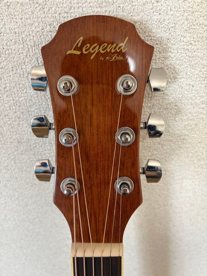 Legend アコースティックギター レッド/ブラック