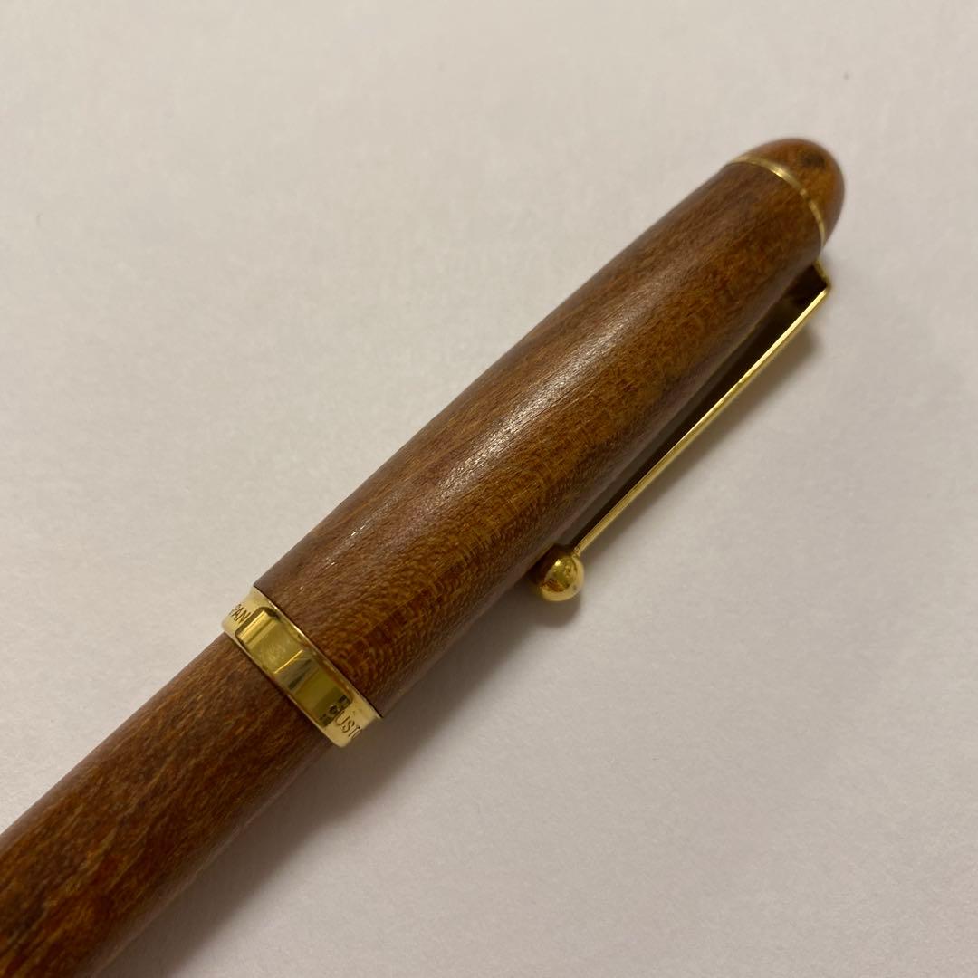 s*y様 パイロット　木製 万年筆 ブラウン　カスタム　ジャパン　14k