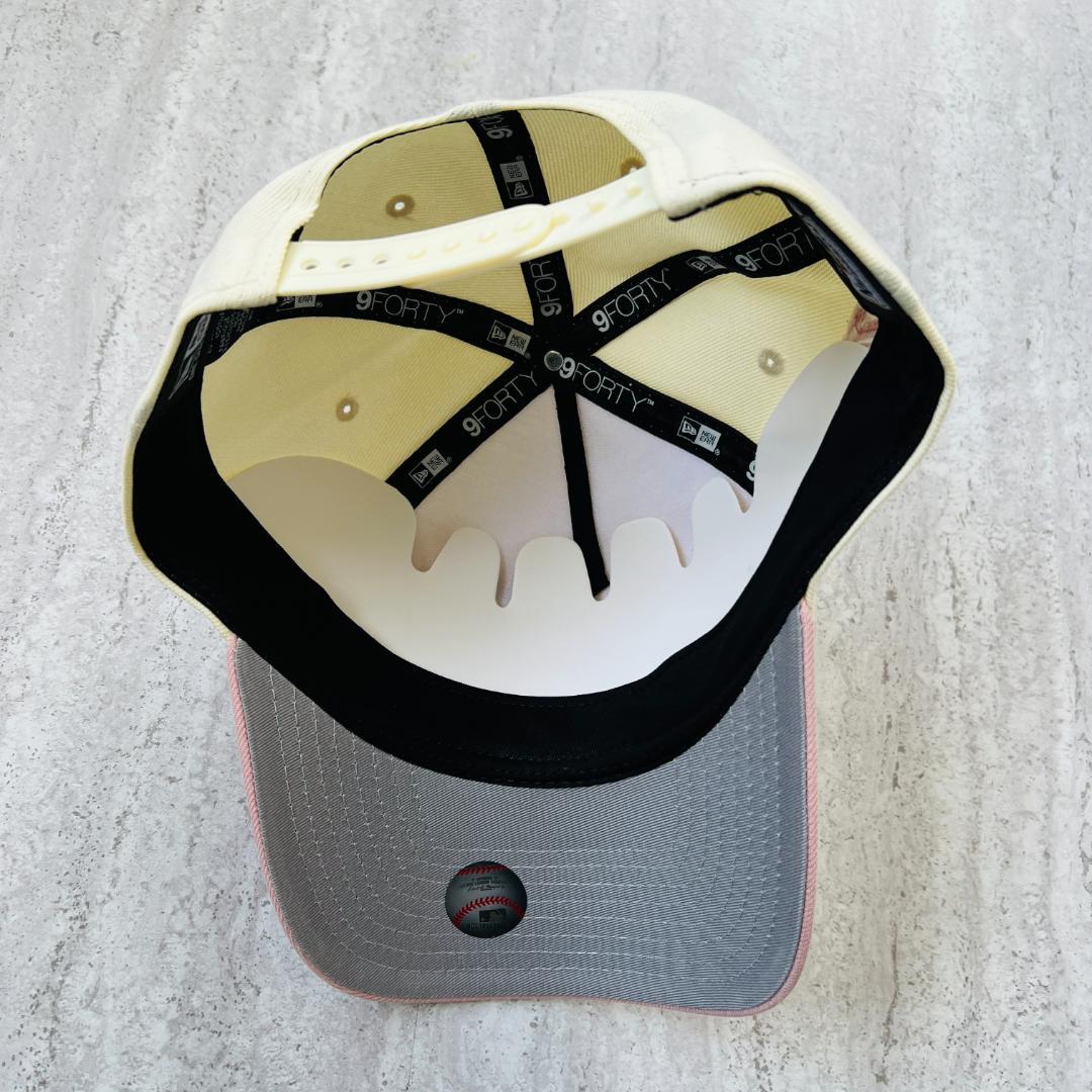 新作 海外限定 NY ヤンキース ニューエラ ピンク pink ツートン