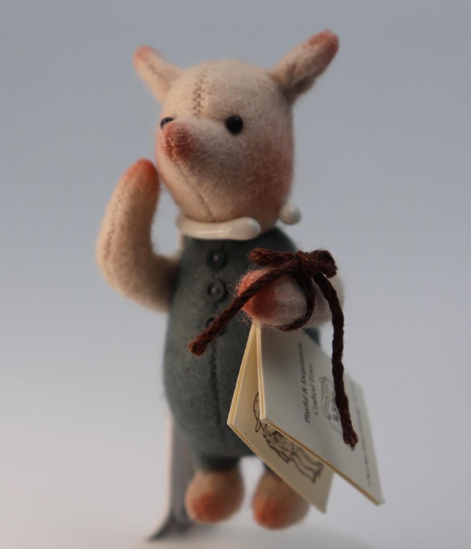 ポケット・ピグレット 7.5cm R. John Wright 1994年の作品