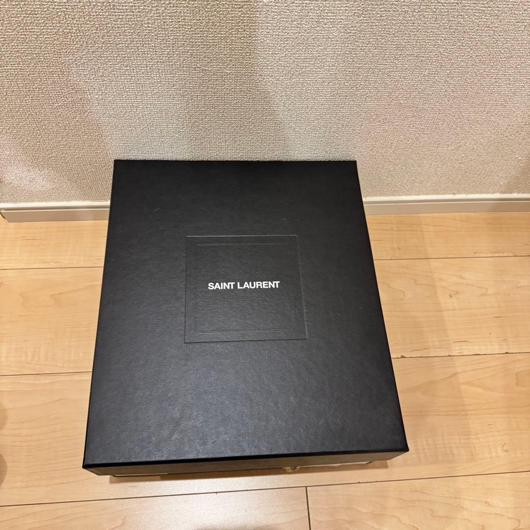 正規品 SAINT LAURENT サンローラン レザー リングブーツ39.5