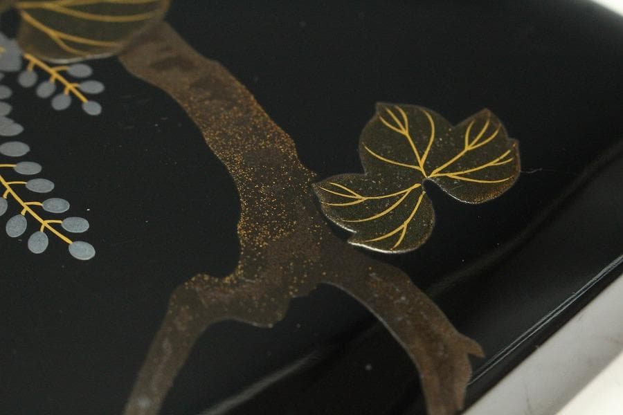 桐蒔絵 硯箱 共箱(K-YC506)