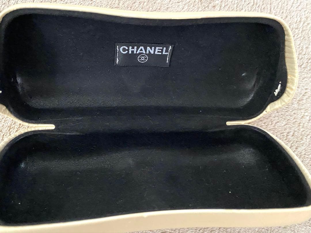 CHANEL シャネル リムレスサングラス ココマーク ラインストーン