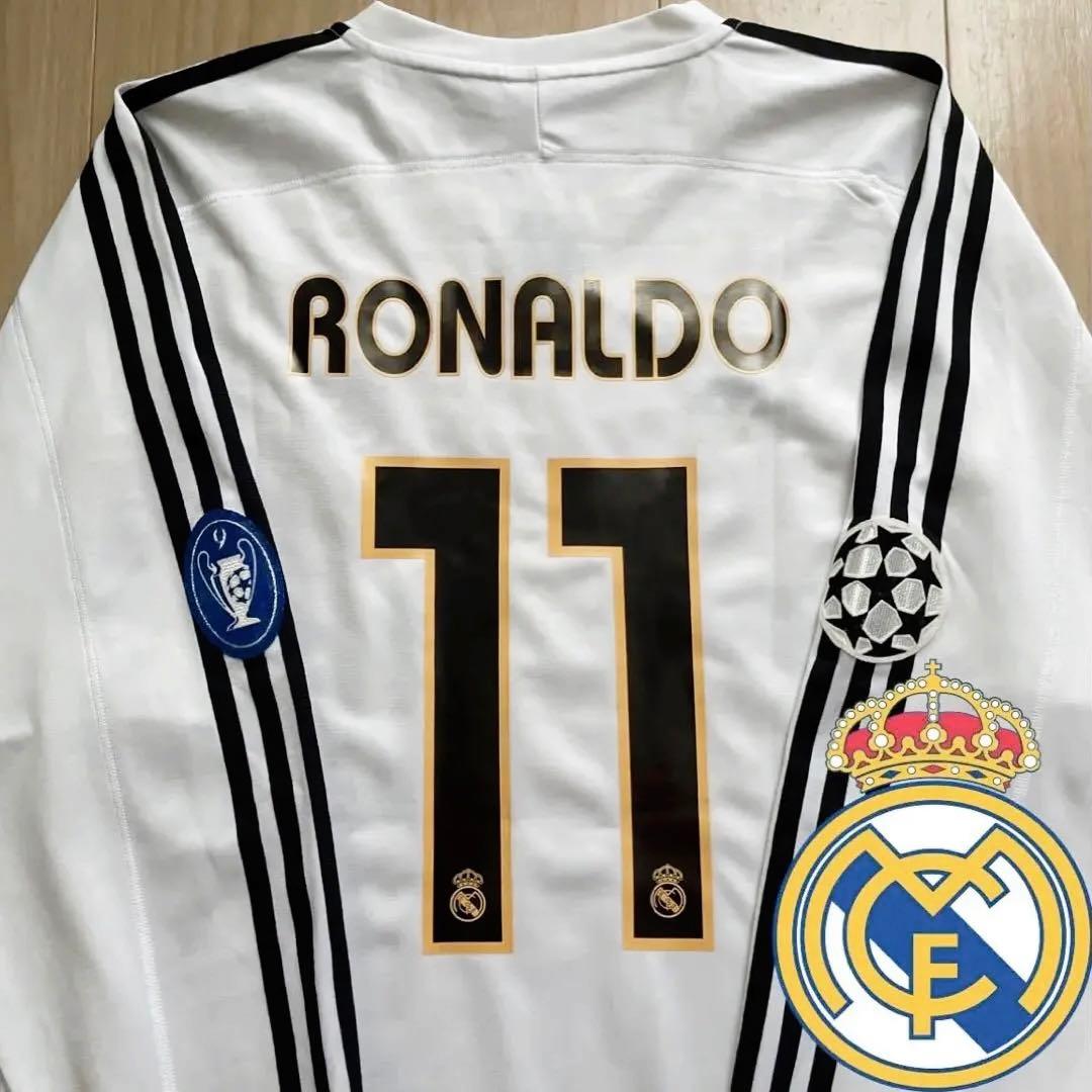 【正規】超激レア　03/04　レアルマドリード　ロナウド　長袖　ユニフォーム