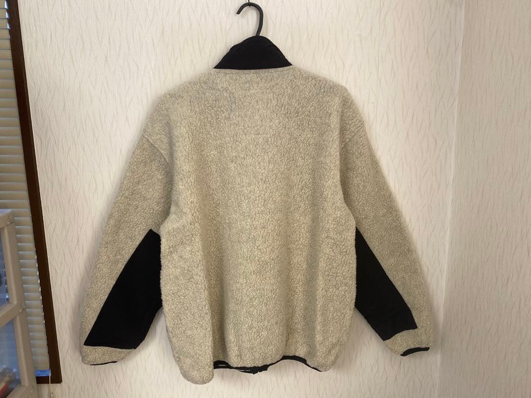 TEAM DAIWA フリースジャケット LLサイズ ホワイグレー(即購入可能)