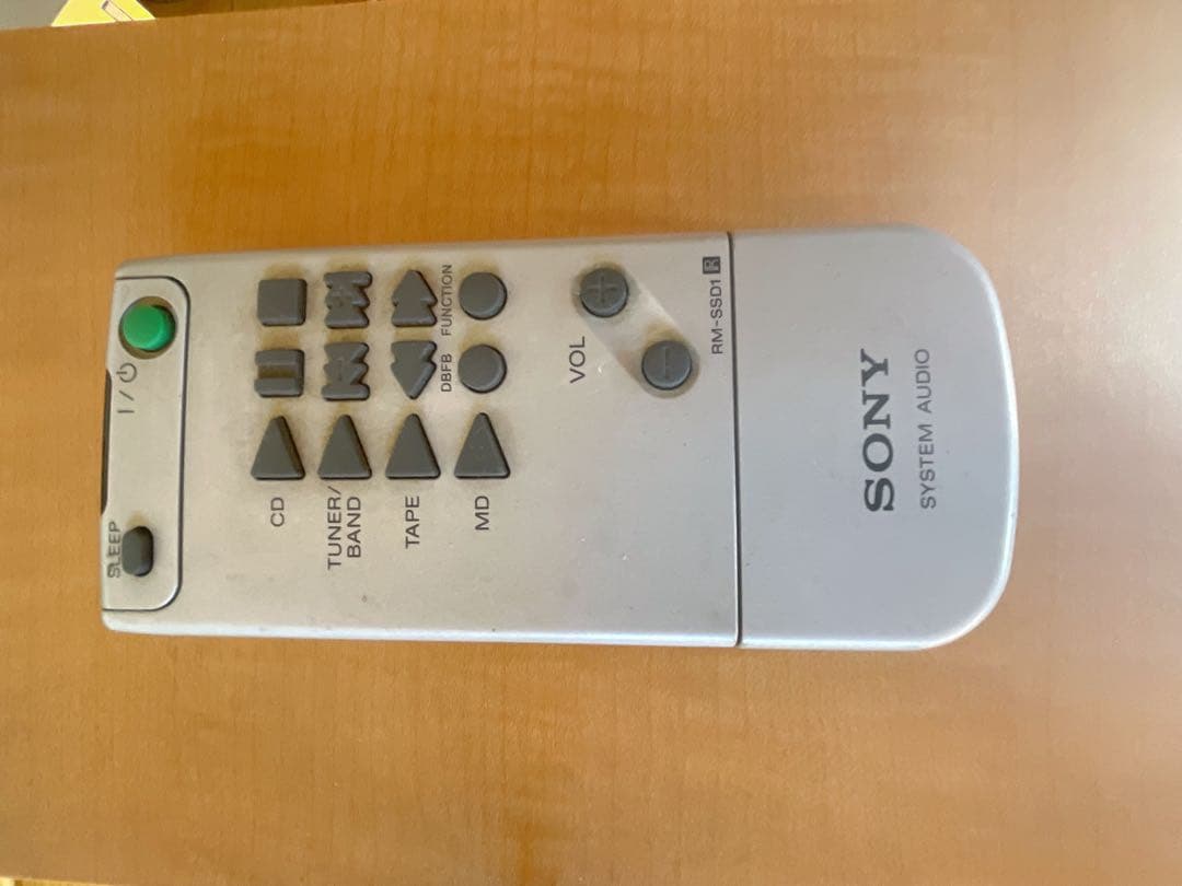 ⭐︎売り切りセール⭐︎MDS-SD1 SONY CD・MD・デッキウッドスピーカー付
