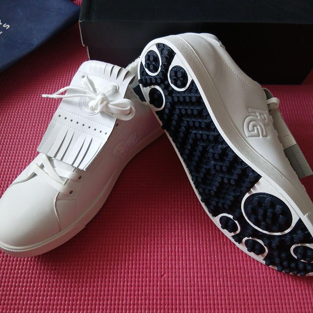 値下 PEARLY GATES キルトタン付 ゴルフシューズ 27.5