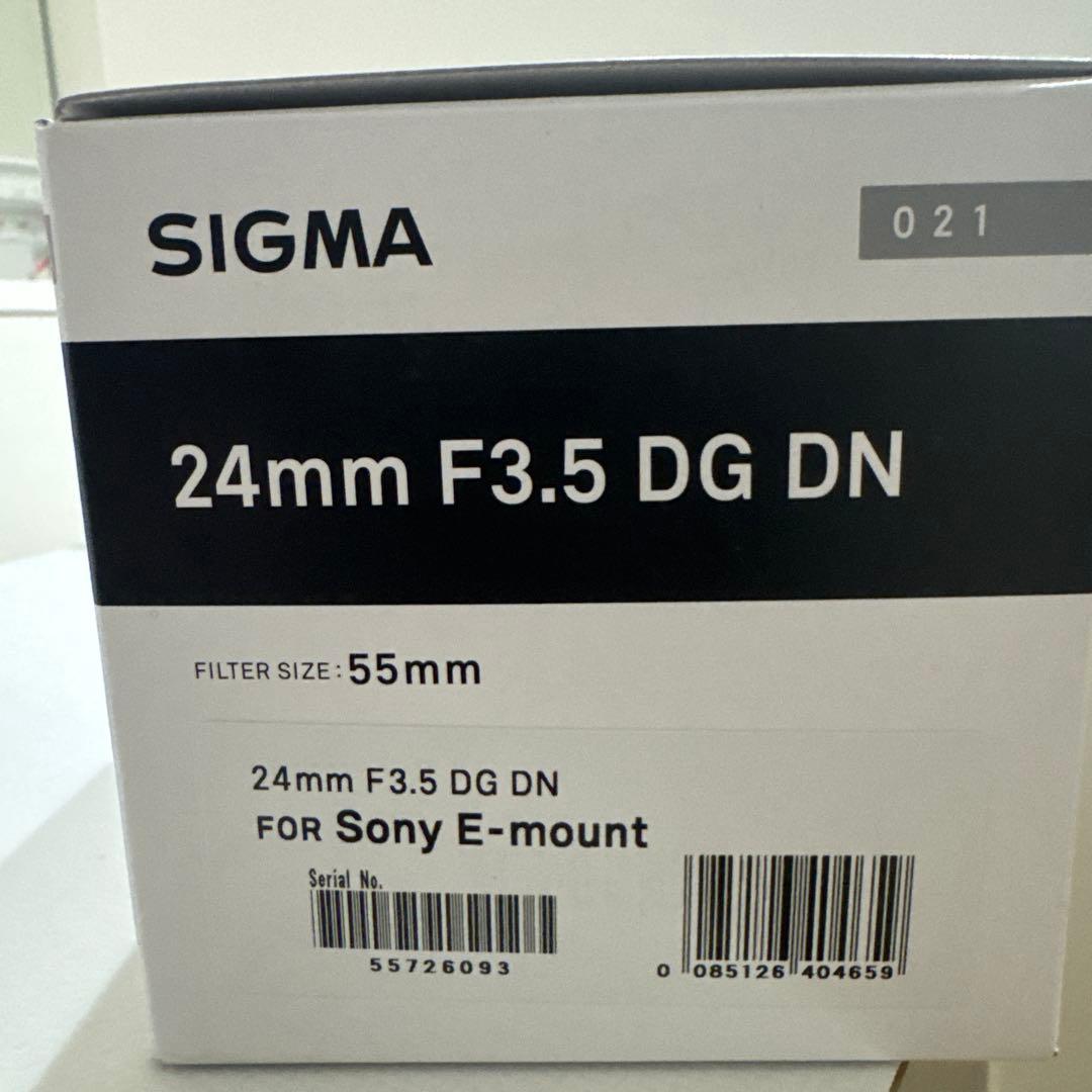 レンズ(単焦点) SIGMA 24mm F3.5 DG DN