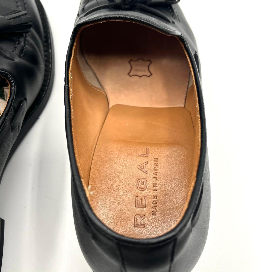 ☆極美品☆ REGAL リーガル 24cm タッセルローファー 12VR レザー