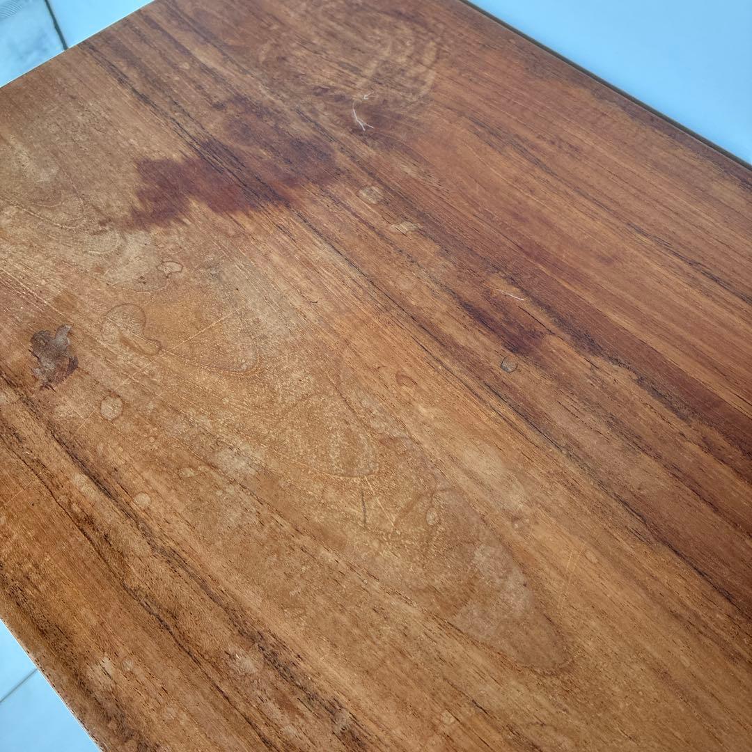 チーク材 無垢材 ヴィンテージデスク / 作業台 / コンソールテーブル