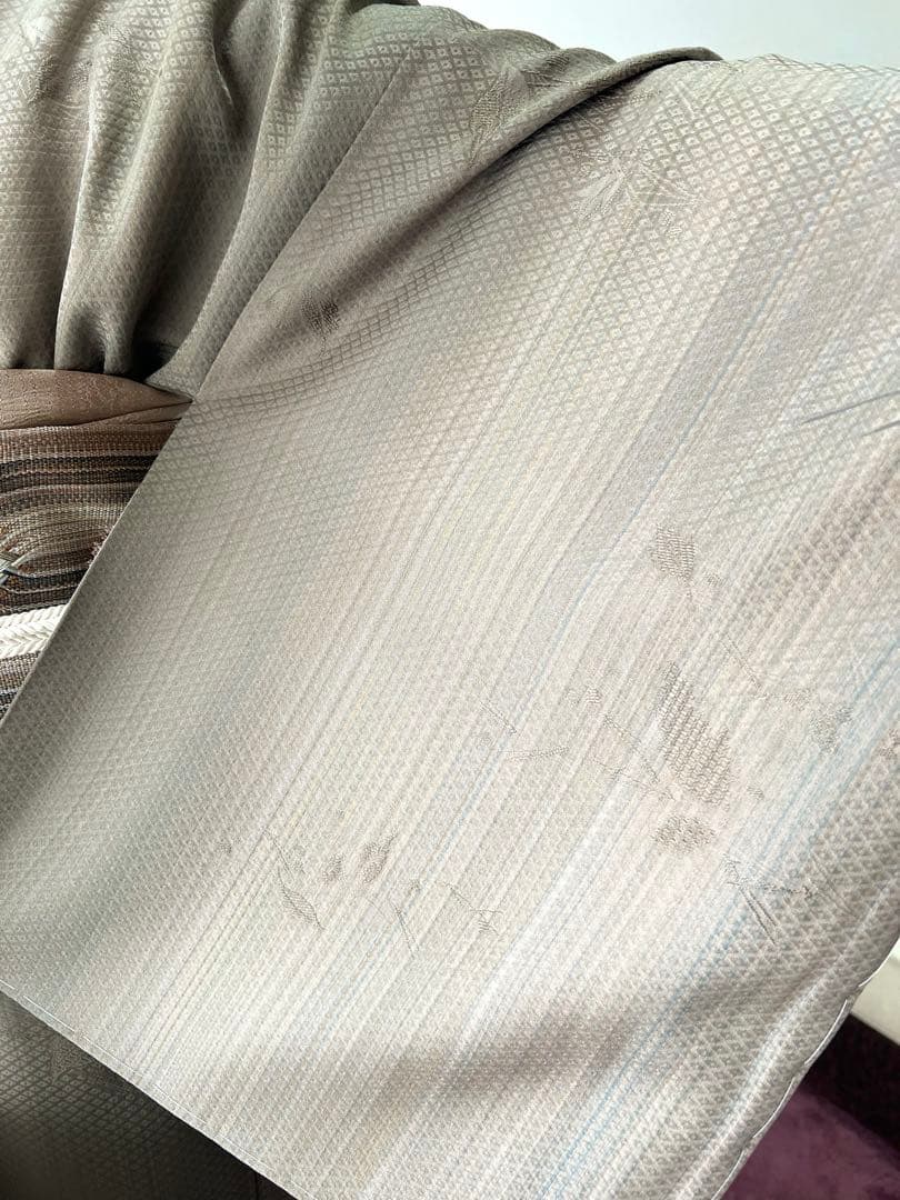 付下げ　ローズグレー