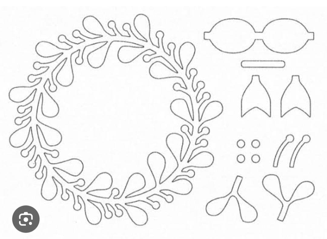 アルバム・スクラップ Sizzix Bigz Plus Ghirlanda natalizia