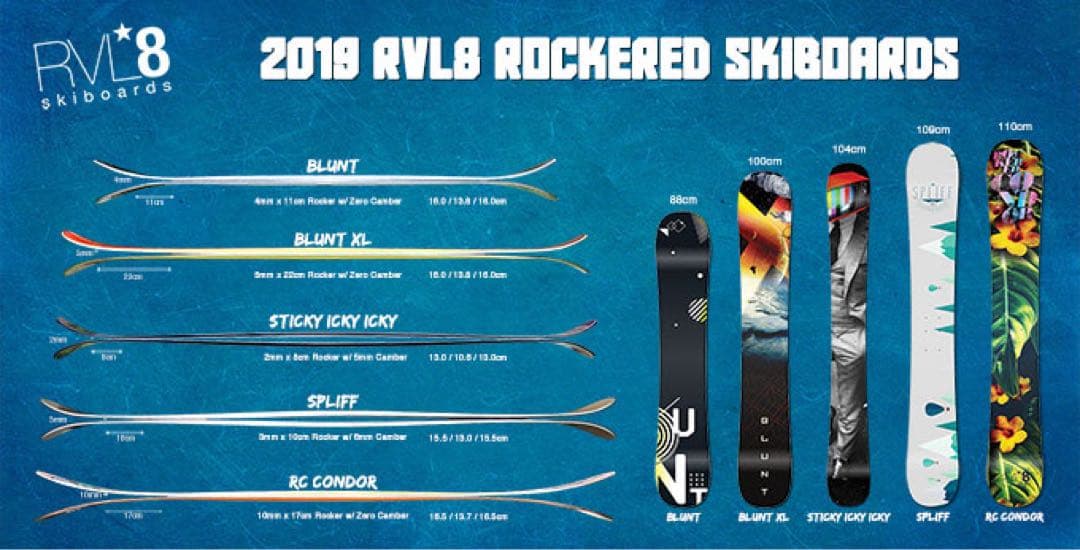 RVL8 SPLIFF 109センチ　板のみ