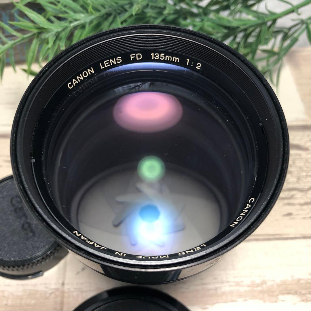 Canon LENS FD 135mm F2 望遠レンズ