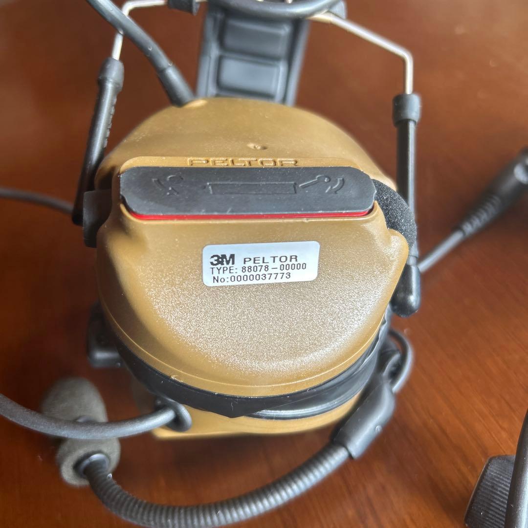 米軍用ベッドセット　3M Peltor 88078-00000 有線ヘッドセット