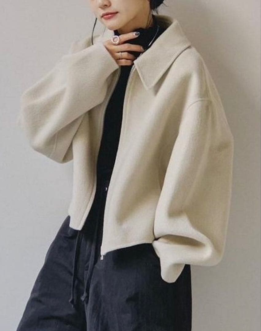 ジャケット・アウター todayful Wool Zip Blouson