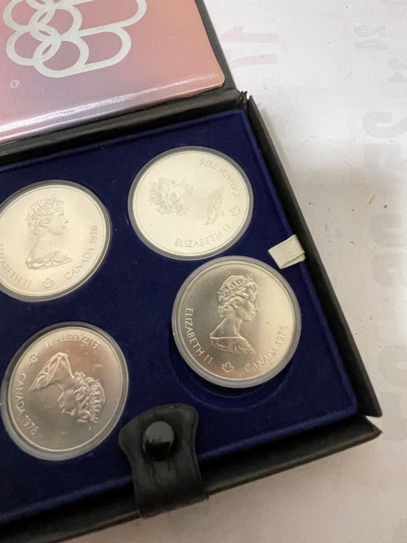 1976年　モントリオールオリンピック　記念銀貨