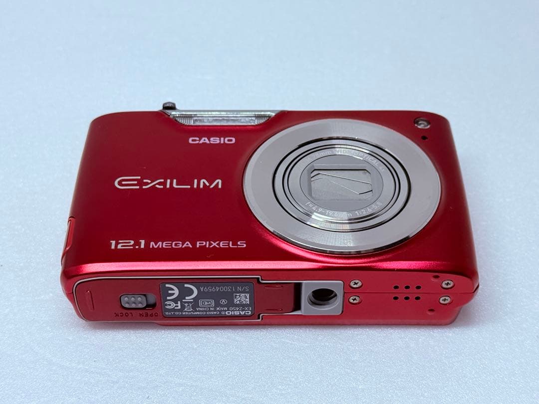 CASIO EXILIM EX-Z450 レッド 動作確認済 コンデジ レトロ