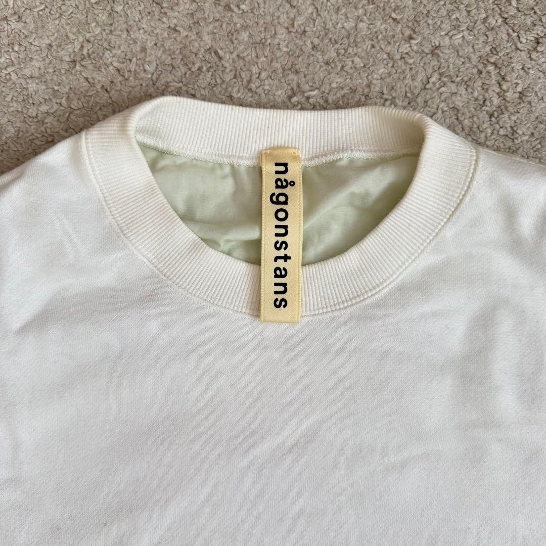 nagonstans トレーナー サイズ38 ホワイト