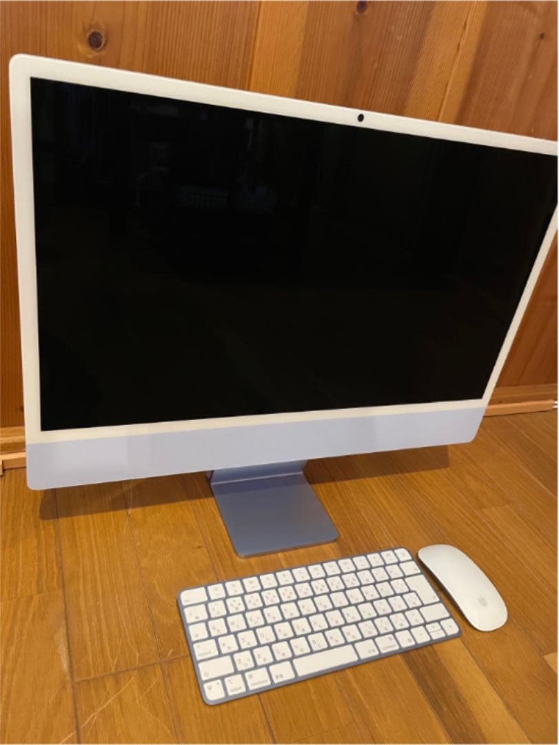 iMac 24インチ2024/M4 16GBメモリ 256GB SSD ブルー