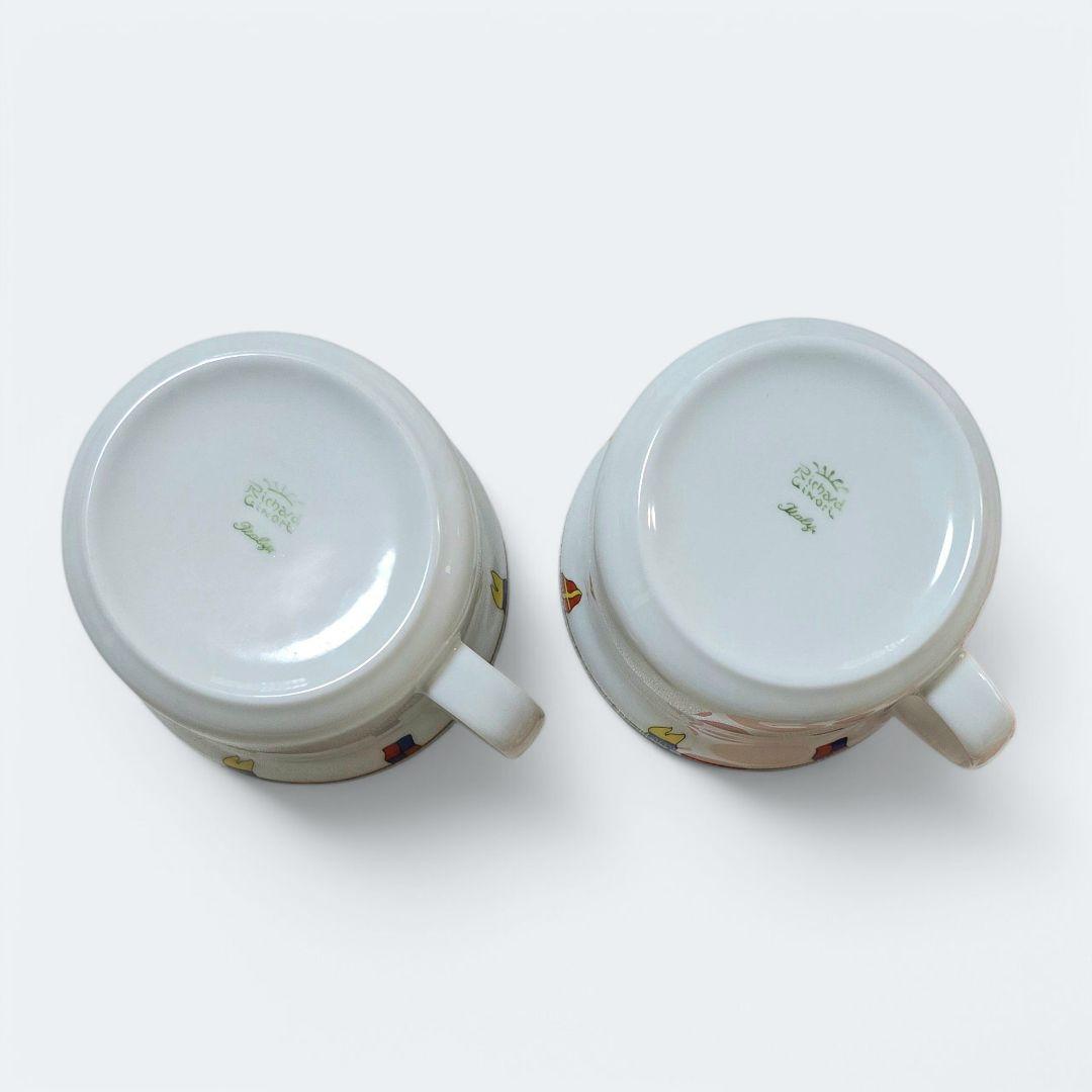 ジノリ　クリッパー　プレート　ポット　カップ　セット　7点　廃盤