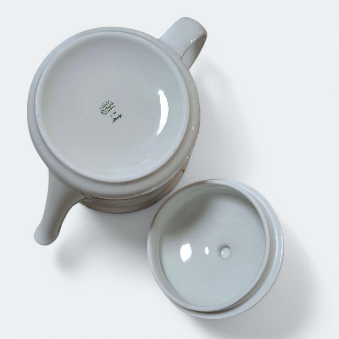 ジノリ　クリッパー　プレート　ポット　カップ　セット　7点　廃盤