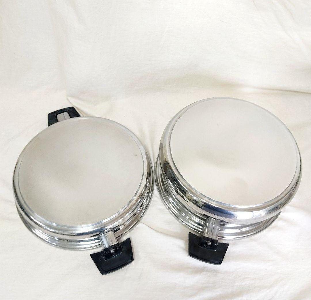 ガス仕様です　ロイヤルクイーン 6QTと大フライパン@