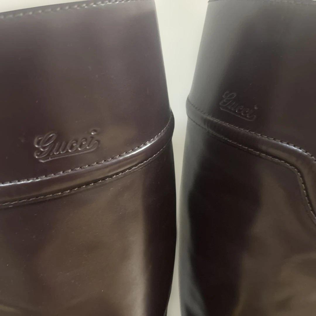 ぱ*る様 GUCCI ダークブラウン ロングブーツ