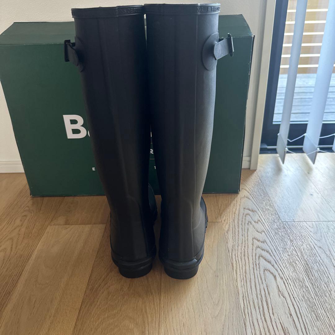[美品]Barbour 長靴 ブラック