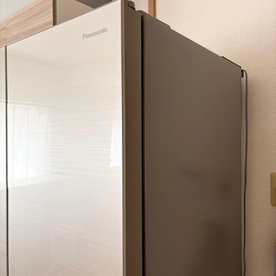 【中古美品】パナソニック 冷蔵庫 474L 幅68 2015年 観音開き